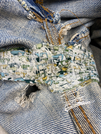 【現状渡し品】【メンズ】 LEVI'S リーバイス 70'S 66前期 501 DENIM PANTS デニムパンツ ボトムス 157-260727-jt-08-min サイズ：サイズ不明 下記参照サイズ不明 カラー：インディゴ 万代Net店
