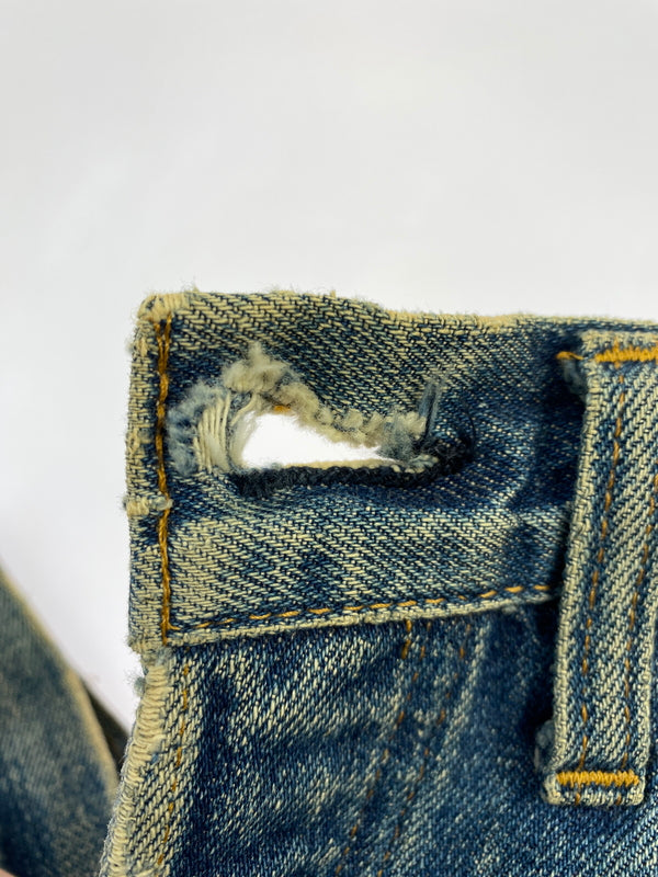 【現状渡し品】【メンズ】 LEVI'S リーバイス 70'S 66前期 501 DENIM PANTS デニムパンツ ボトムス 157-260727-jt-08-min サイズ：サイズ不明 下記参照サイズ不明 カラー：インディゴ 万代Net店