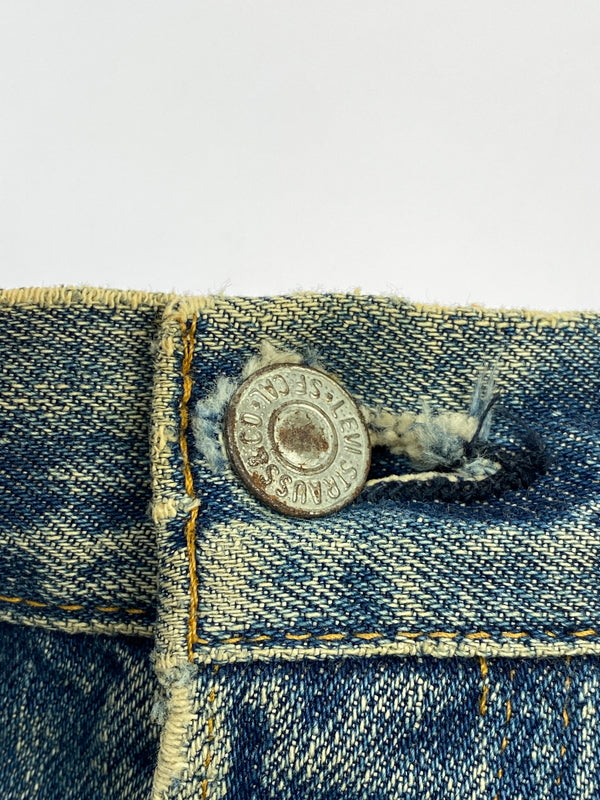 【現状渡し品】【メンズ】 LEVI'S リーバイス 70'S 66前期 501 DENIM PANTS デニムパンツ ボトムス 157-260727-jt-08-min サイズ：サイズ不明 下記参照サイズ不明 カラー：インディゴ 万代Net店