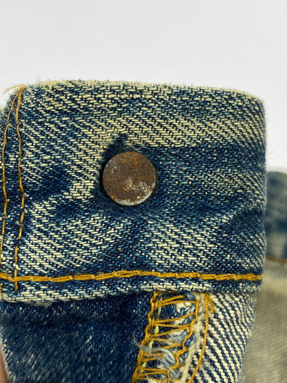 【現状渡し品】【メンズ】 LEVI'S リーバイス 70'S 66前期 501 DENIM PANTS デニムパンツ ボトムス 157-260727-jt-08-min サイズ：サイズ不明 下記参照サイズ不明 カラー：インディゴ 万代Net店