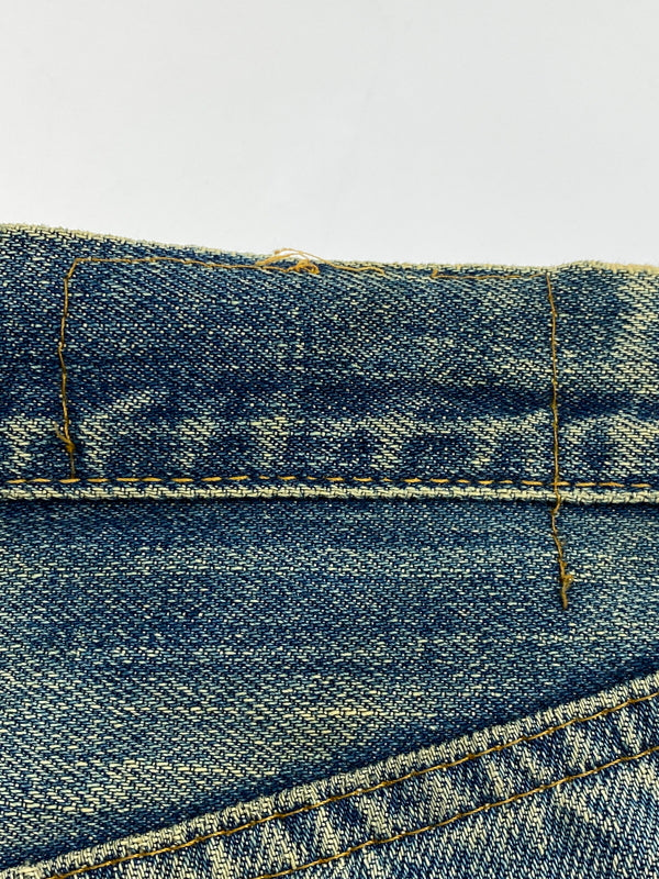 【現状渡し品】【メンズ】 LEVI'S リーバイス 70'S 66前期 501 DENIM PANTS デニムパンツ ボトムス 157-260727-jt-08-min サイズ：サイズ不明 下記参照サイズ不明 カラー：インディゴ 万代Net店