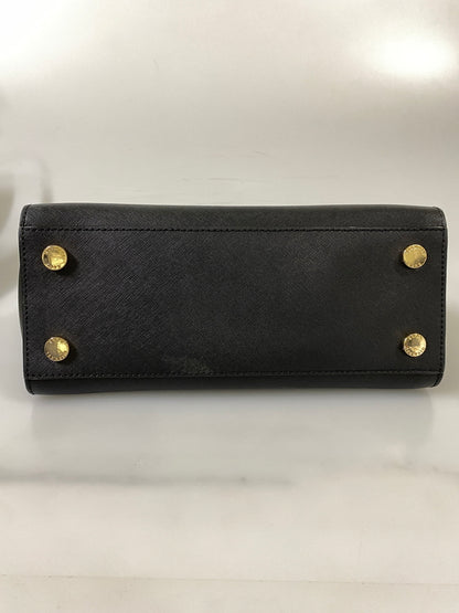 【中古品】【レディース】 MICHAEL KORS マイケルコース 2WAY SHOULDER BAG 35H8GLMS2L ２ウェイ ショルダーバッグ カバン 188-260804-yn-01-min カラー：ブラック 万代Net店