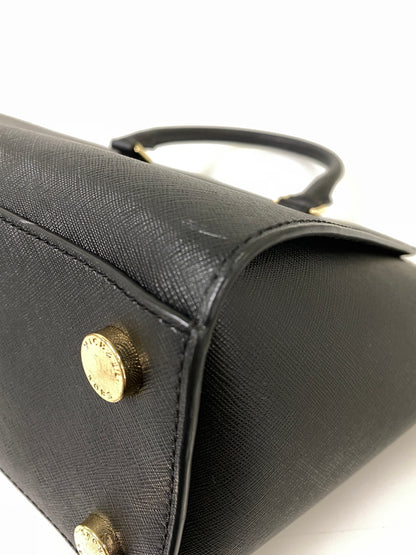 【中古品】【レディース】 MICHAEL KORS マイケルコース 2WAY SHOULDER BAG 35H8GLMS2L ２ウェイ ショルダーバッグ カバン 188-260804-yn-01-min カラー：ブラック 万代Net店