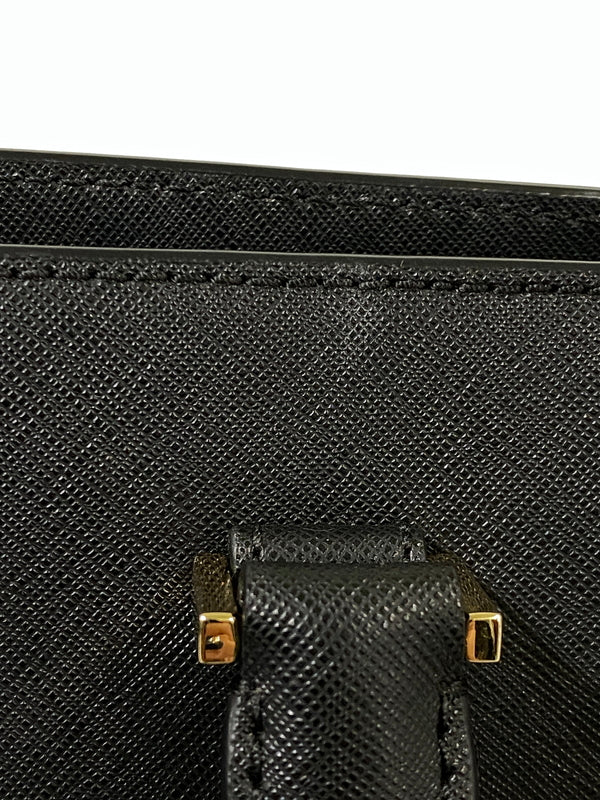 【中古品】【レディース】 MICHAEL KORS マイケルコース 2WAY SHOULDER BAG 35H8GLMS2L ２ウェイ ショルダーバッグ カバン 188-260804-yn-01-min カラー：ブラック 万代Net店