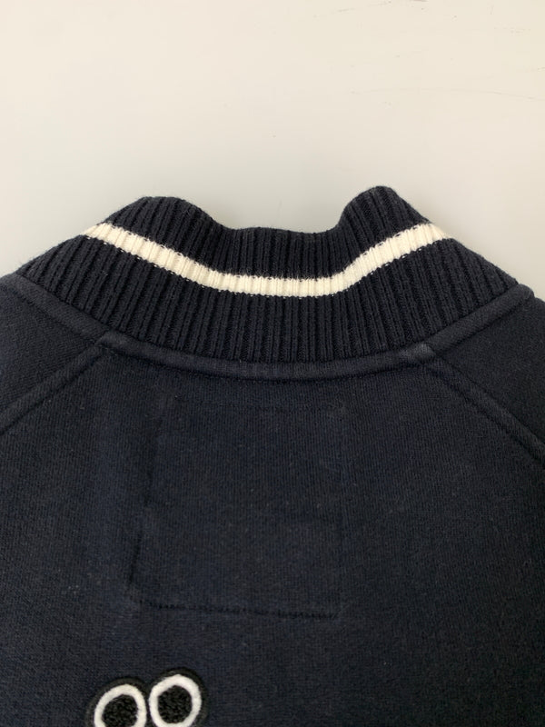 【中古品】【メンズ】 STUSSY ステューシー 00S STADIUM JACKET 00年代 スタジアム ジャケット アウター スタジャン 142-260728-hu-06-min サイズ：L カラー：ブラック 万代Net店
