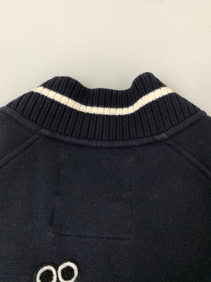【中古品】【メンズ】 STUSSY ステューシー 00S STADIUM JACKET 00年代 スタジアム ジャケット アウター スタジャン 142-260728-hu-06-min サイズ：L カラー：ブラック 万代Net店