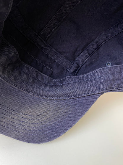 【中古品】 SUPREME シュプリーム OVERDYED CAMP CAP NAVY オーバーダイ キャンプ キャップ ネイビー 帽子 185-260728-hu-34-min サイズ：なし カラー：ネイビー 万代Net店