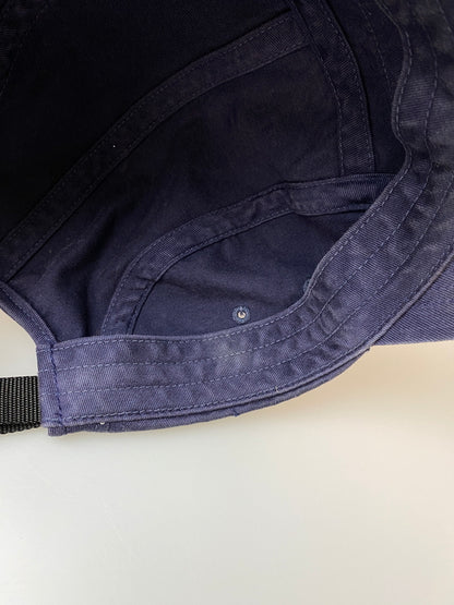 【中古品】 SUPREME シュプリーム OVERDYED CAMP CAP NAVY オーバーダイ キャンプ キャップ ネイビー 帽子 185-260728-hu-34-min サイズ：なし カラー：ネイビー 万代Net店