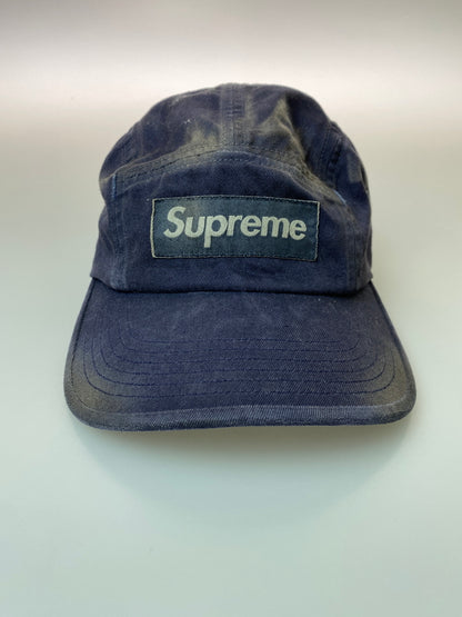 【中古品】 SUPREME シュプリーム OVERDYED CAMP CAP NAVY オーバーダイ キャンプ キャップ ネイビー 帽子 185-260728-hu-34-min サイズ：なし カラー：ネイビー 万代Net店