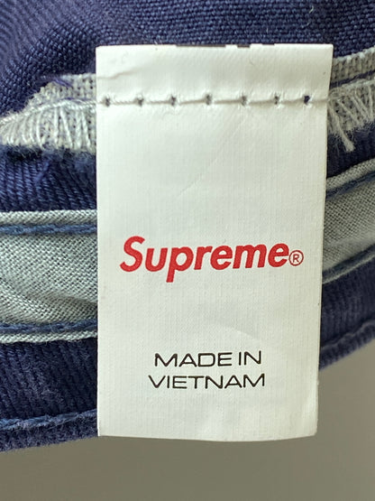 【中古品】 SUPREME シュプリーム OVERDYED CAMP CAP NAVY オーバーダイ キャンプ キャップ ネイビー 帽子 185-260728-hu-34-min サイズ：なし カラー：ネイビー 万代Net店