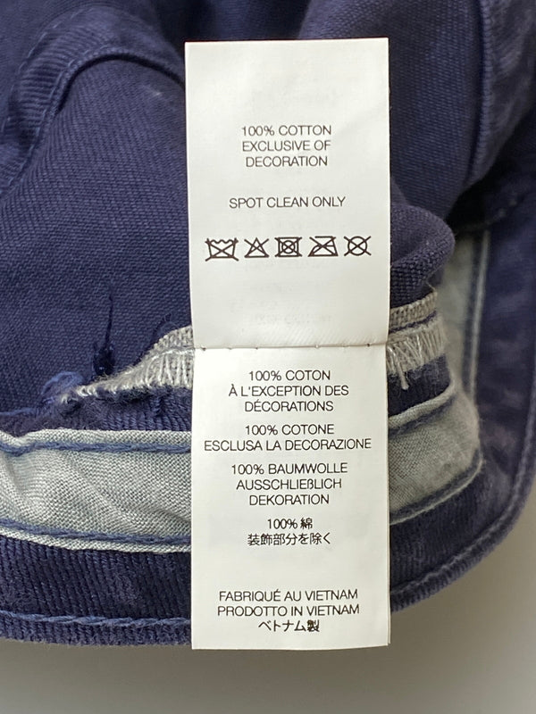 【中古品】 SUPREME シュプリーム OVERDYED CAMP CAP NAVY オーバーダイ キャンプ キャップ ネイビー 帽子 185-260728-hu-34-min サイズ：なし カラー：ネイビー 万代Net店