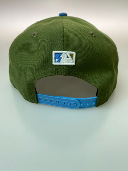 【中古品】 NEW ERA ニューエラ 9FIFTY NEW YORK YANKEES BIG APPLE LOGO CAP ナインフィフティー ニューヨーク ヤンキース ビッグアップル ロゴ キャップ 帽子 185-260728-hu-35-min 万代Net店