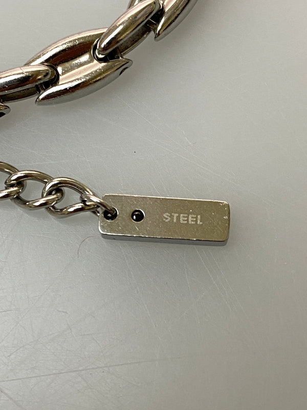 【中古品】【メンズ】 DIESEL ディーゼル チェーンブレスレット アクセサリー 193-260729-AS-41-min カラー：シルバー 万代Net店