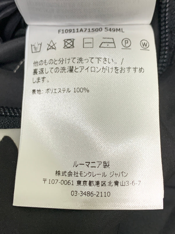 【中古品】【メンズ】 MONCLER モンクレール 20SS MYTHOS ZIP UP PARKA F10911A71500 549ML ミトス ジップアップパーカー アウター 141-260731-yn-43-min サイズ：1 カラー：ブラック 万代Net店