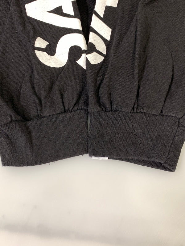 【中古品】【メンズ】 SAPEUR サプール LOGO LS TEE ロゴ ロングスリーブ ティー 長袖 Tシャツ 142-260728-hu-21-min サイズ：XL カラー：ブラック 万代Net店