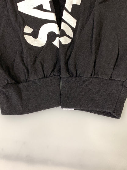 【中古品】【メンズ】 SAPEUR サプール LOGO LS TEE ロゴ ロングスリーブ ティー 長袖 Tシャツ 142-260728-hu-21-min サイズ：XL カラー：ブラック 万代Net店