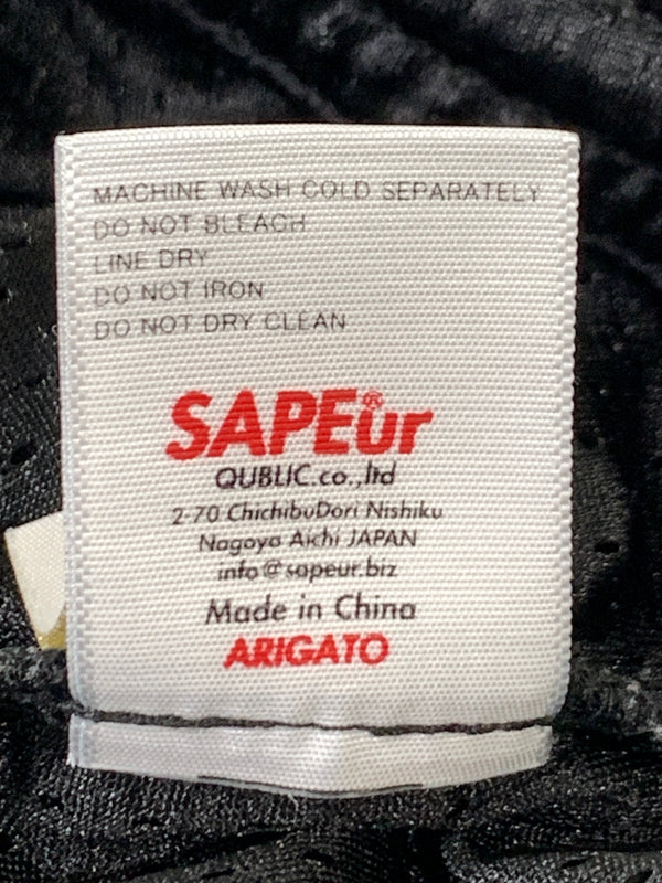 【中古品】【メンズ】 SAPEUR サプール DRY MESH SHORTS ドライ メッシュ ショーツ ボトムス ハーフパンツ 153-260728-hu-14-min サイズ：XL カラー：ブラック 万代Net店
