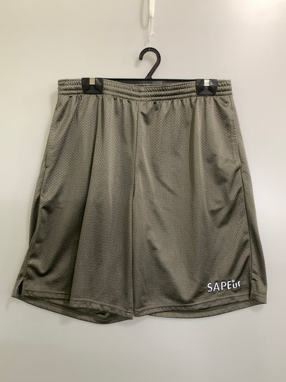 【中古品】【メンズ】 SAPEUR サプール DRY MESH SHORTS ドライ メッシュ ショーツ ボトムス ハーフパンツ 153-260728-hu-15-min サイズ：XL カラー：グレー系 万代Net店