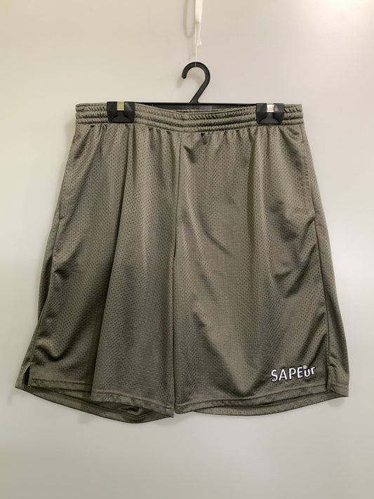 【中古品】【メンズ】 SAPEUR サプール DRY MESH SHORTS ドライ メッシュ ショーツ ボトムス ハーフパンツ 153-260728-hu-15-min サイズ：XL カラー：グレー系 万代Net店