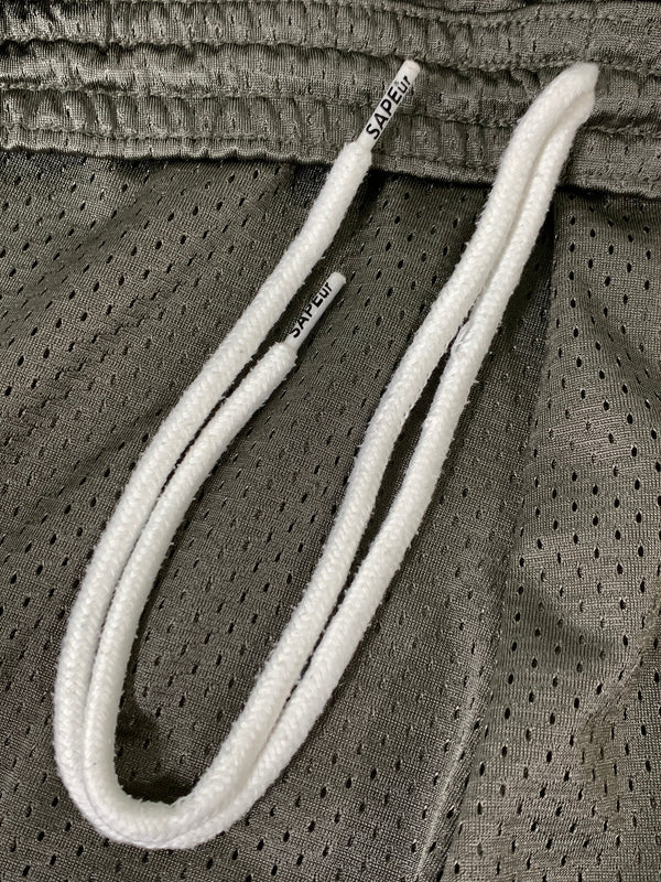 【中古品】【メンズ】 SAPEUR サプール DRY MESH SHORTS ドライ メッシュ ショーツ ボトムス ハーフパンツ 153-260728-hu-15-min サイズ：XL カラー：グレー系 万代Net店