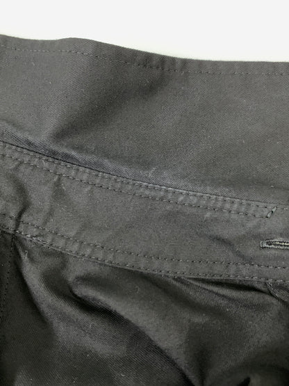 【中古品】【メンズ】 GROUND Y グラウンド ワイ TR VIYELLA ASYMMETERY SHIRT ティーアール ヴィエラ アシメトリー シャツ GM-B02-209 長袖 ロングスリーブ 140-260728-hu-09-min サイズ：3 カラー：ブラック 万代Net店