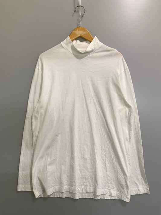 【中古品】【メンズ】 Y-3 ワイスリー MOCK NECK LS TEE モックネック ロングスリーブ ティー GK4496 ハイネック 長袖 Tシャツ 140-260728-hu-20-min サイズ：M カラー：ホワイト 万代Net店