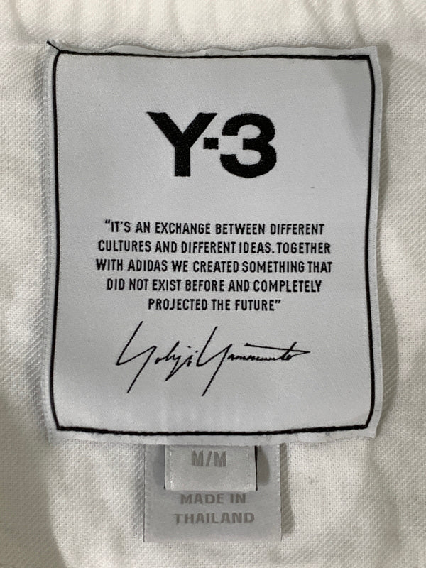 【中古品】【メンズ】 Y-3 ワイスリー MOCK NECK LS TEE モックネック ロングスリーブ ティー GK4496 ハイネック 長袖 Tシャツ 140-260728-hu-20-min サイズ：M カラー：ホワイト 万代Net店