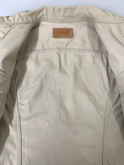 【中古品】【メンズ】 LEVI'S リーバイス 60S ビッグE ピケジャケット 60年代 70519-1122 アウター 146-260728-hu-08-min サイズ：40 カラー：アイボリー系 万代Net店