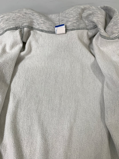 【中古品】【メンズ】 CHAMPION チャンピオン 90S ARMY LOGO ZIP UP PARKA 90年代 アーミー ロゴ ジップ アップ パーカー 長袖 フーディ 146-260728-hu-33-min サイズ：M カラー：ライトグレー系 万代Net店
