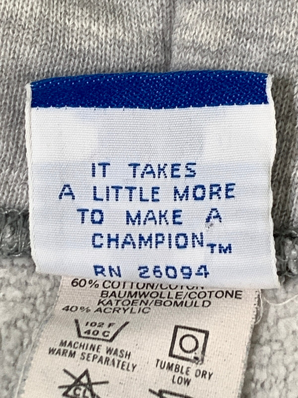 【中古品】【メンズ】 CHAMPION チャンピオン 90S ARMY LOGO ZIP UP PARKA 90年代 アーミー ロゴ ジップ アップ パーカー 長袖 フーディ 146-260728-hu-33-min サイズ：M カラー：ライトグレー系 万代Net店