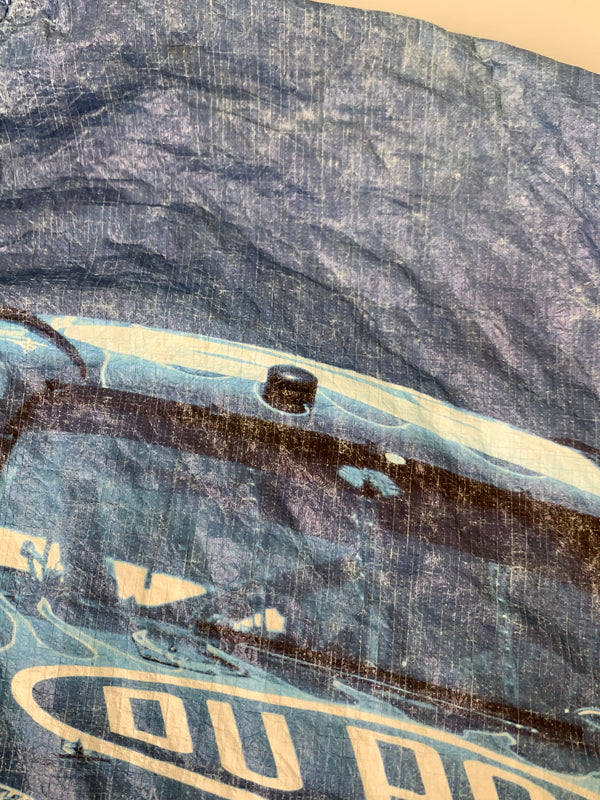 【現状渡し品】【メンズ】 USED ユーズド DUPONT TYVEK デュポン タイベック 90S LS PAPER JACKET 90年代 長袖 ペーパー ジャケット メンズ ライトアウター 不織布 146-260731-em-71-min サイズ：XL カラー：ブルー系 万代Net店