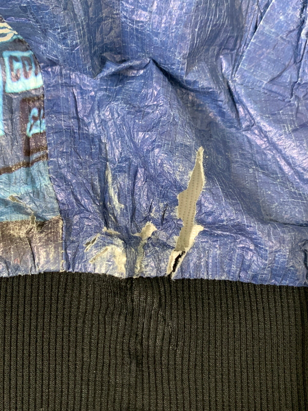 【現状渡し品】【メンズ】 USED ユーズド DUPONT TYVEK デュポン タイベック 90S LS PAPER JACKET 90年代 長袖 ペーパー ジャケット メンズ ライトアウター 不織布 146-260731-em-71-min サイズ：XL カラー：ブルー系 万代Net店