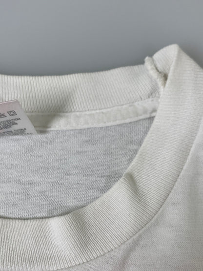 【中古品】【メンズ】 MARLBORO マルボロ 90S UNLIMITED TRAIN SS TEE 90年代 アンリミテッド トレイン ショートスリーブ ティー 半袖 Tシャツ ヴィンテージ 146-260728-hu-25-min サイズ：XL カラー：ホワイト 万代Net店