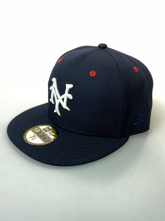 【中古品】【メンズ】 NEW ERA ニューエラ 59FIFTY NEWYORK GIANTS COOPERSTOWN キャップ 帽子 185-260729-AS-70-min サイズ：7 3/8 58.7cm カラー：ネイビー 万代Net店