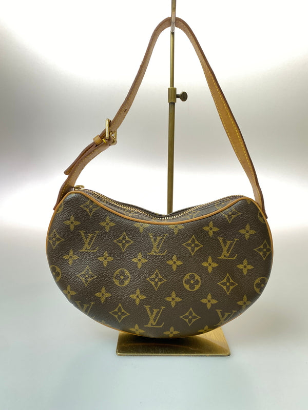 【中古品】【レディース】 LOUIS VUITTON ルイ・ヴィトン M51510 SP0013 モノグラム ポシェット・クロワッサン ハンドバッグ カバン 179-260729-AS-51-min カラー：モノグラム 万代Net店