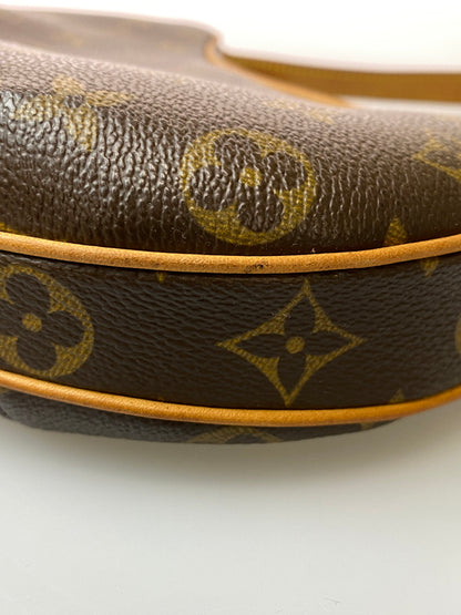 【中古品】【レディース】 LOUIS VUITTON ルイ・ヴィトン M51510 SP0013 モノグラム ポシェット・クロワッサン ハンドバッグ カバン 179-260729-AS-51-min カラー：モノグラム 万代Net店
