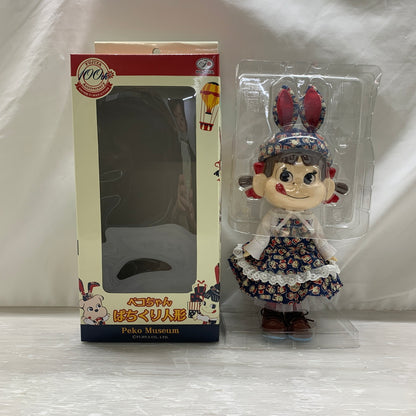 【現状渡し品】 ペコちゃんぱちくり人形 「ペコちゃん」 ペコちゃんミュージアムシリーズ 60周年記念商品 人形 不二家 038-260727-em-01-min 万代Net店