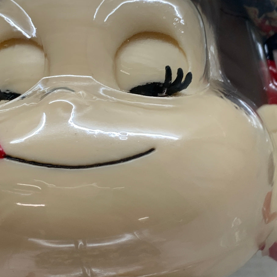 【現状渡し品】 ペコちゃんぱちくり人形 「ペコちゃん」 ペコちゃんミュージアムシリーズ 60周年記念商品 人形 不二家 038-260727-em-01-min 万代Net店