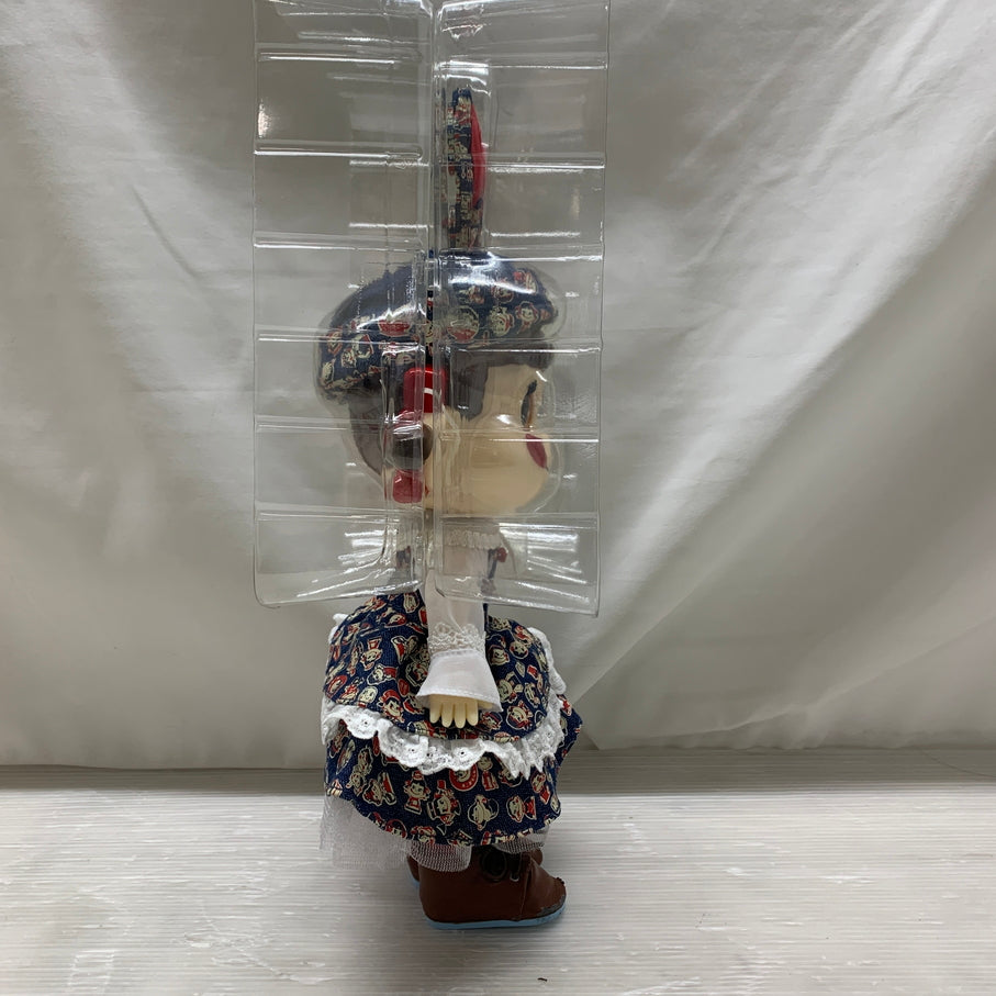 【現状渡し品】 ペコちゃんぱちくり人形 「ペコちゃん」 ペコちゃんミュージアムシリーズ 60周年記念商品 人形 不二家 038-260727-em-01-min 万代Net店