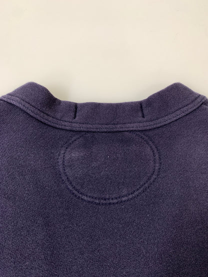 【中古品】【メンズ】 POLO RALPH LAUREN ポロ ラルフローレン 90S LS SWEAT CARDIGAN 90年代 ロングスリーブ スウェット カーディガン 146-260728-hu-18-min サイズ：L カラー：ネイビー(色あせ) 万代Net店