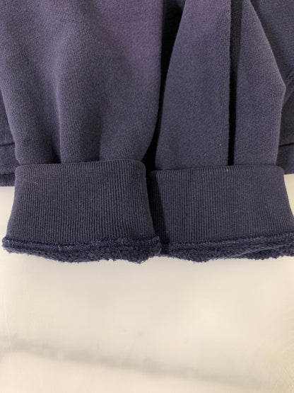 【中古品】【メンズ】 POLO RALPH LAUREN ポロ ラルフローレン 90S LS SWEAT CARDIGAN 90年代 ロングスリーブ スウェット カーディガン 146-260728-hu-18-min サイズ：L カラー：ネイビー(色あせ) 万代Net店