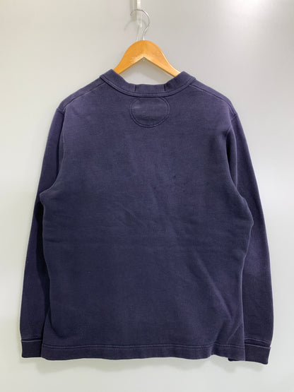 【中古品】【メンズ】 POLO RALPH LAUREN ポロ ラルフローレン 90S LS SWEAT CARDIGAN 90年代 ロングスリーブ スウェット カーディガン 146-260728-hu-18-min サイズ：L カラー：ネイビー(色あせ) 万代Net店