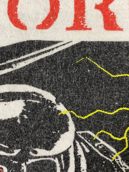 【現状渡し品】【メンズ】 CITY MORGUE シティ モルグ DEAD ON ARRIVAL SS TOUR TEE デッド オン アライバル ショートスリーブ ツアー ティー 半袖 Tシャツ 146-260728-hu-24-min サイズ：XL カラー：ホワイト 万代Net店
