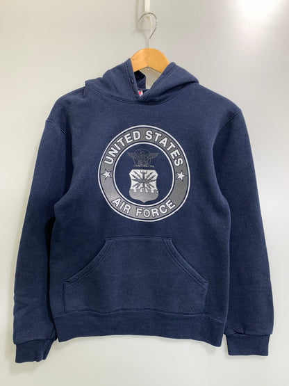 【中古品】【メンズ】 SOFFE ソフィー US AIR FORSE LS HOODED US エアフォース ロングスリーブ フーデッド パーカー 長袖 フーディ 146-260728-hu-32-min サイズ：S カラー：ネイビー 万代Net店