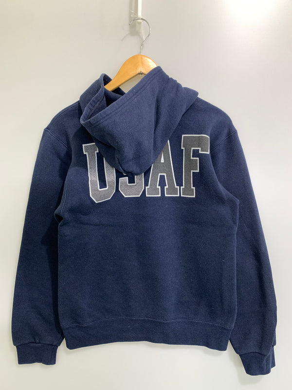 【中古品】【メンズ】 SOFFE ソフィー US AIR FORSE LS HOODED US エアフォース ロングスリーブ フーデッド パーカー 長袖 フーディ 146-260728-hu-32-min サイズ：S カラー：ネイビー 万代Net店