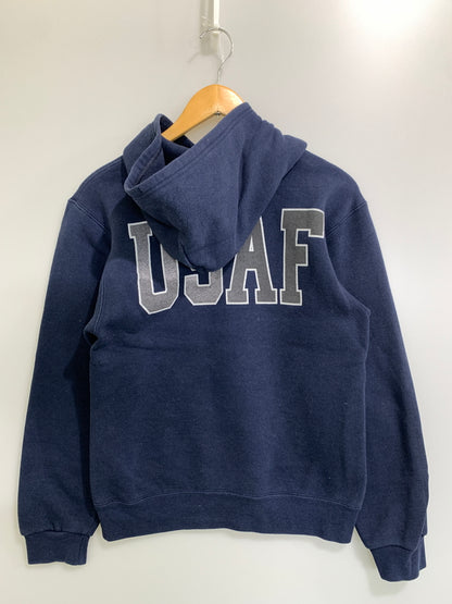【中古品】【メンズ】 SOFFE ソフィー US AIR FORSE LS HOODED US エアフォース ロングスリーブ フーデッド パーカー 長袖 フーディ 146-260728-hu-32-min サイズ：S カラー：ネイビー 万代Net店