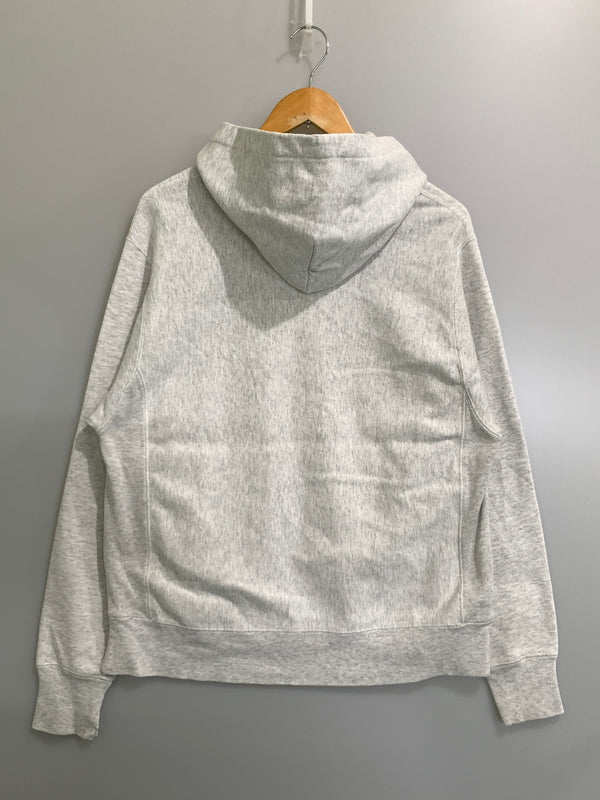 【中古品】【メンズ】 CHAMPION チャンピオン REVERSE WEAVE 目無し LS HOODED リバースウィーブ ロングスリーブ フーデッド パーカー フーディ 146-260728-hu-30-min サイズ：M カラー：ライトグレー 万代Net店