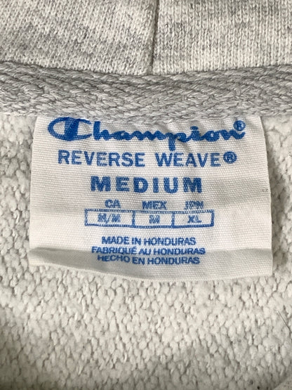 【中古品】【メンズ】 CHAMPION チャンピオン REVERSE WEAVE 目無し LS HOODED リバースウィーブ ロングスリーブ フーデッド パーカー フーディ 146-260728-hu-30-min サイズ：M カラー：ライトグレー 万代Net店
