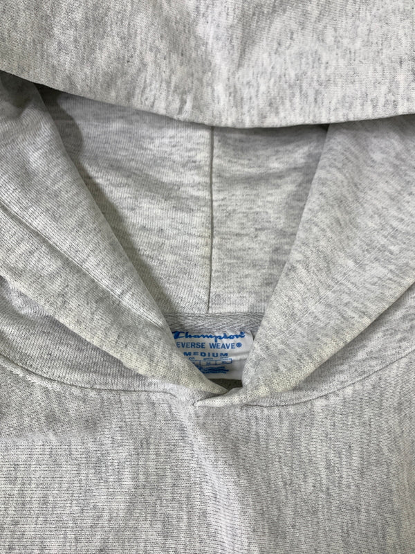 【中古品】【メンズ】 CHAMPION チャンピオン REVERSE WEAVE 目無し LS HOODED リバースウィーブ ロングスリーブ フーデッド パーカー フーディ 146-260728-hu-30-min サイズ：M カラー：ライトグレー 万代Net店