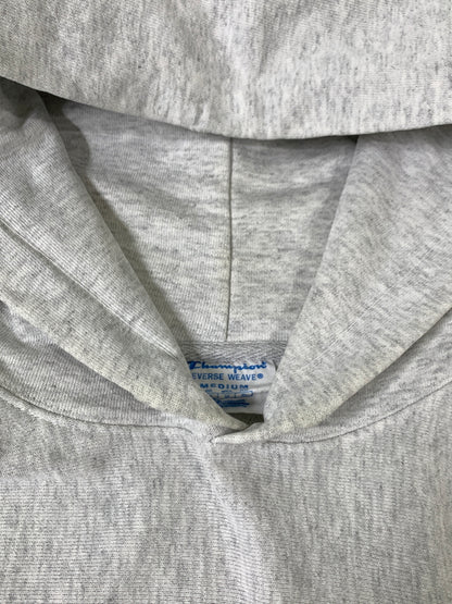 【中古品】【メンズ】 CHAMPION チャンピオン REVERSE WEAVE 目無し LS HOODED リバースウィーブ ロングスリーブ フーデッド パーカー フーディ 146-260728-hu-30-min サイズ：M カラー：ライトグレー 万代Net店